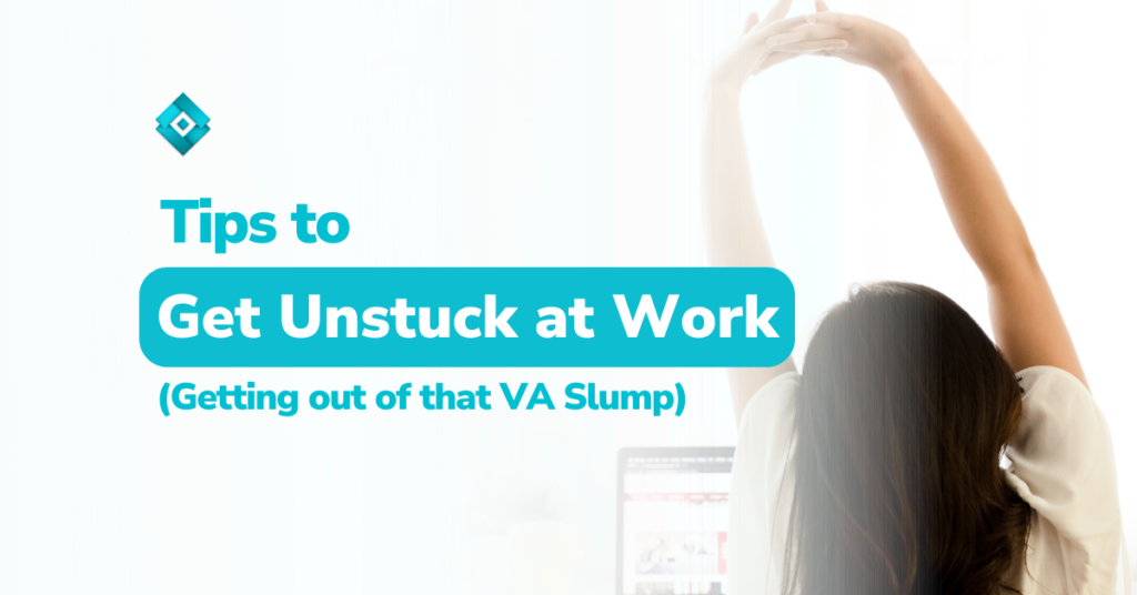 It’s normal to get stuck. The important thing is we wiggle our way out of that unproductive place. Apply these tips to tips to get unstuck at work!