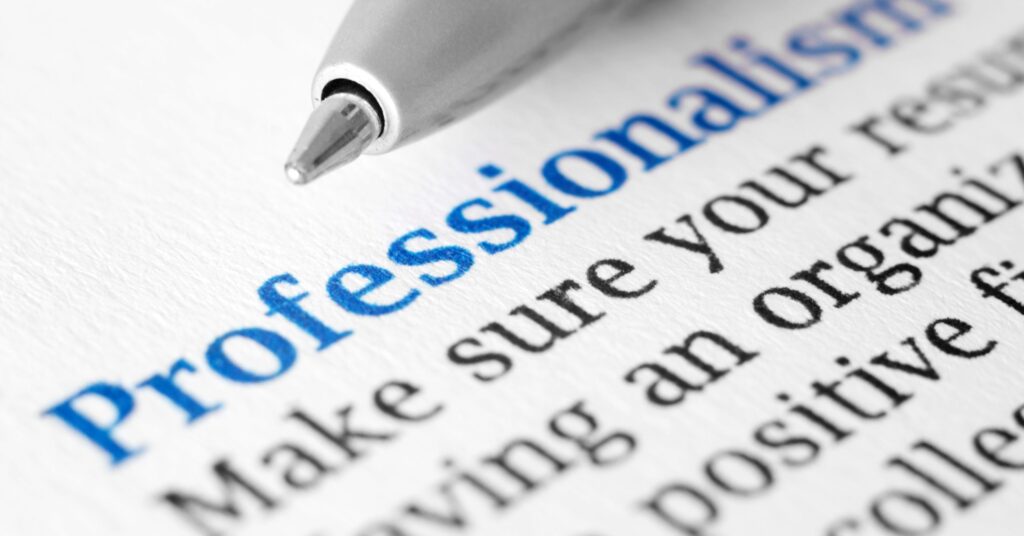 Maintain professionalism and courtesy in patient interactions