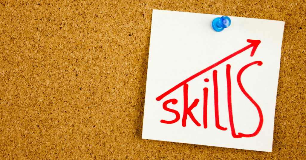 Use this time to learn new skills or refine existing ones to strengthen your qualifications.