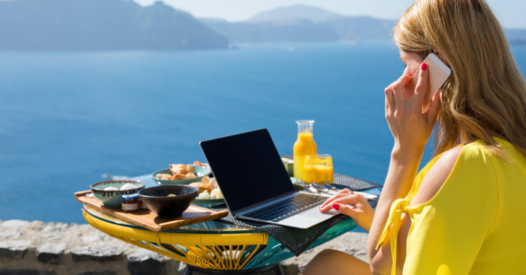 Remote work success tip—maintaining clear and proactive communication with your team.