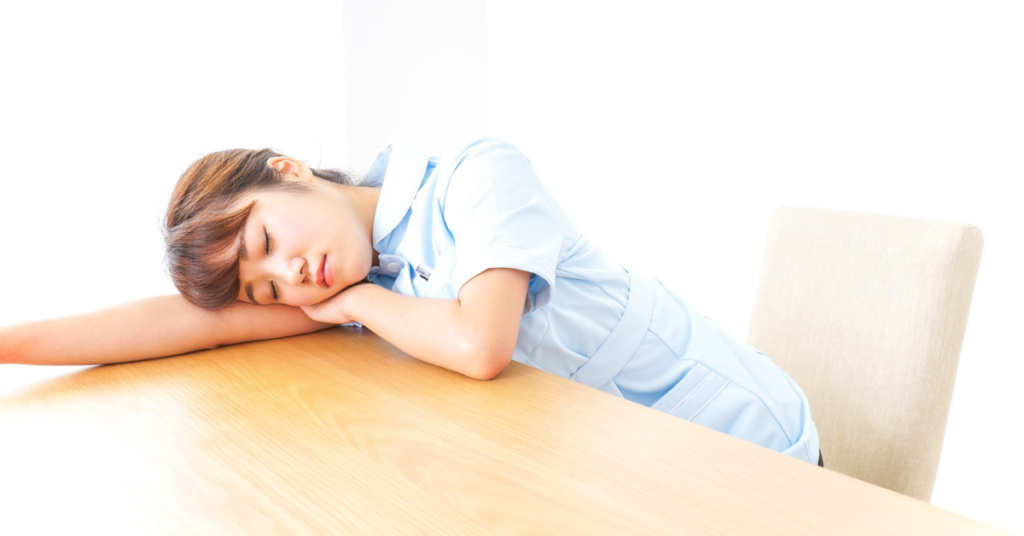 Smart rest strategy for first-time VAs: Take short, strategic naps to recharge without ruining your sleep schedule.