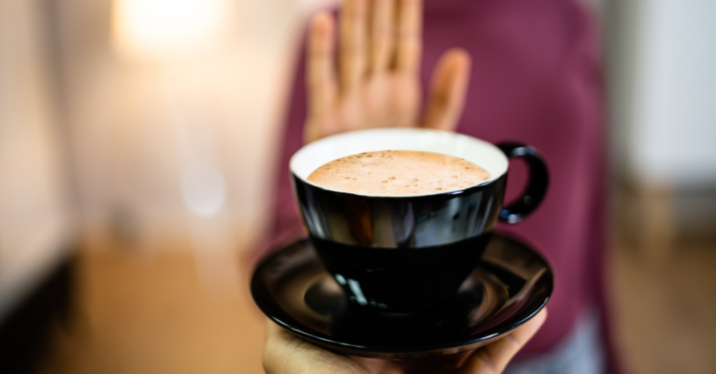 Health tip for first-time VAs: Avoid caffeine late in the day to promote better sleep quality.